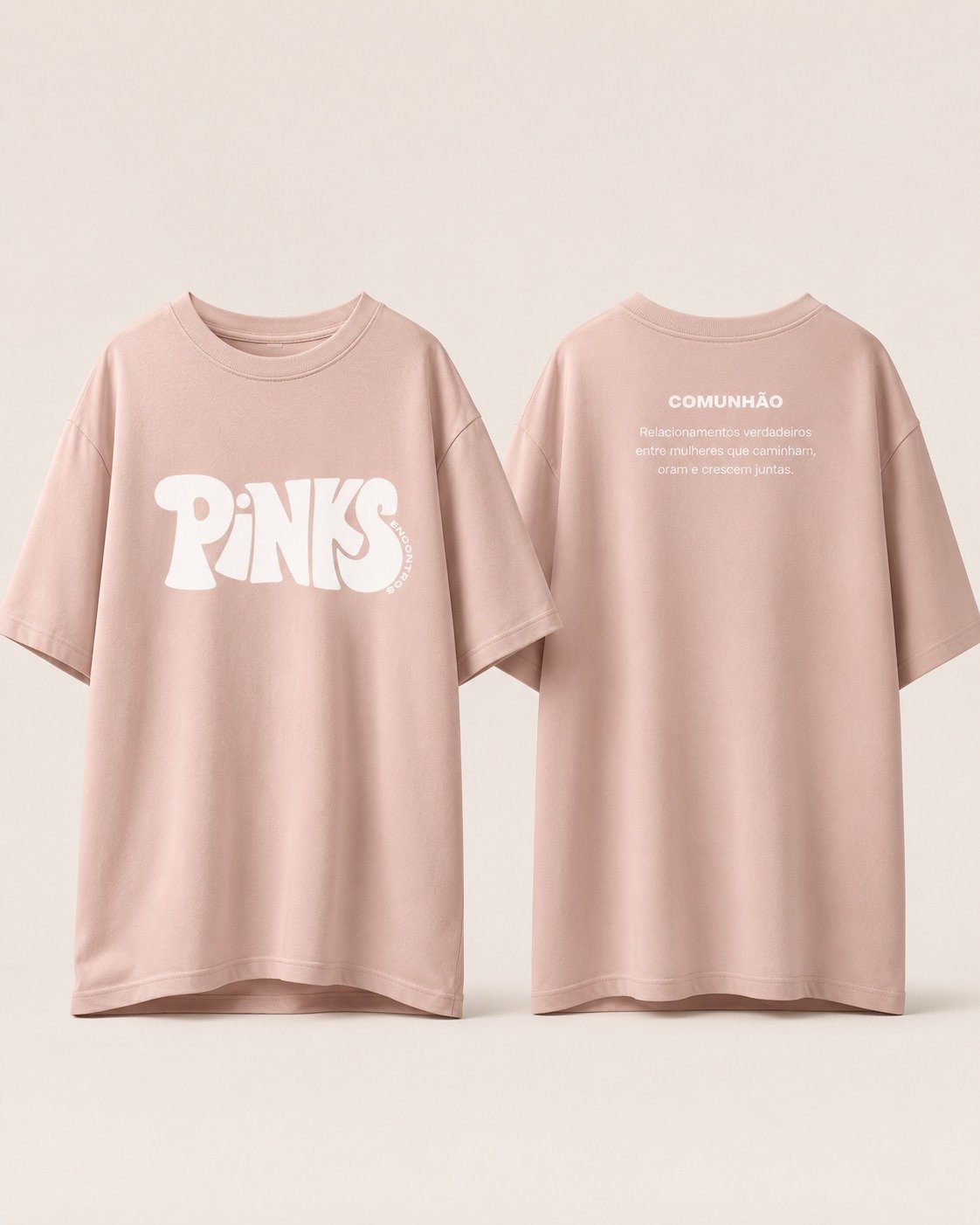 Camiseta Pink's rosé — Comunhão